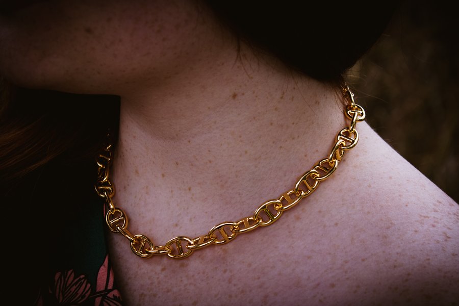 Mariner Chain Choker detail