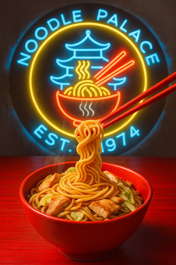 Noodle Palace food