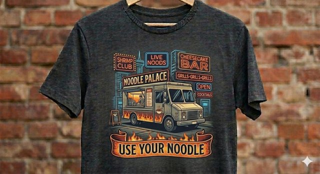 Use Your Noodle shirt