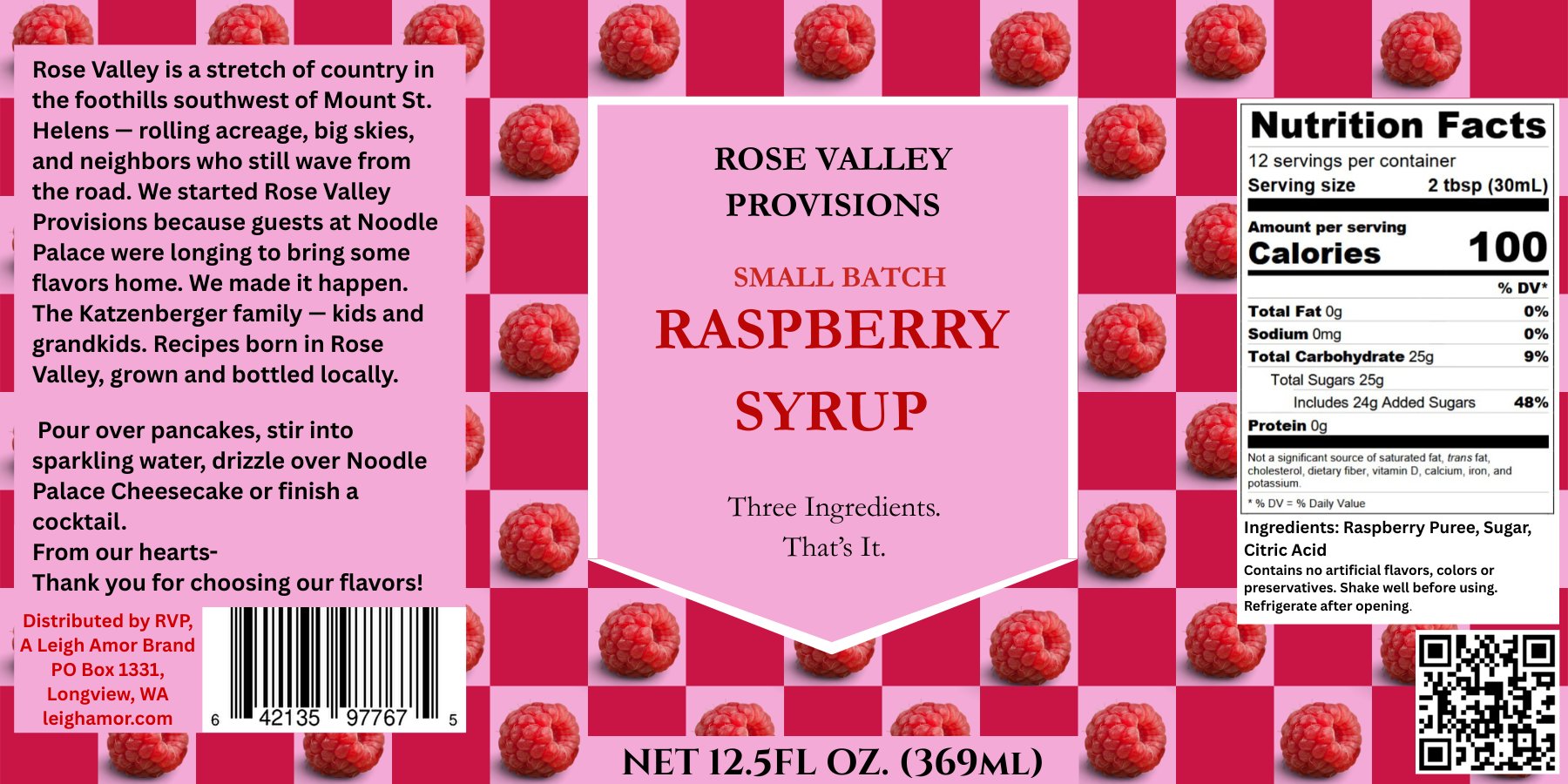 Raspberry Syrup