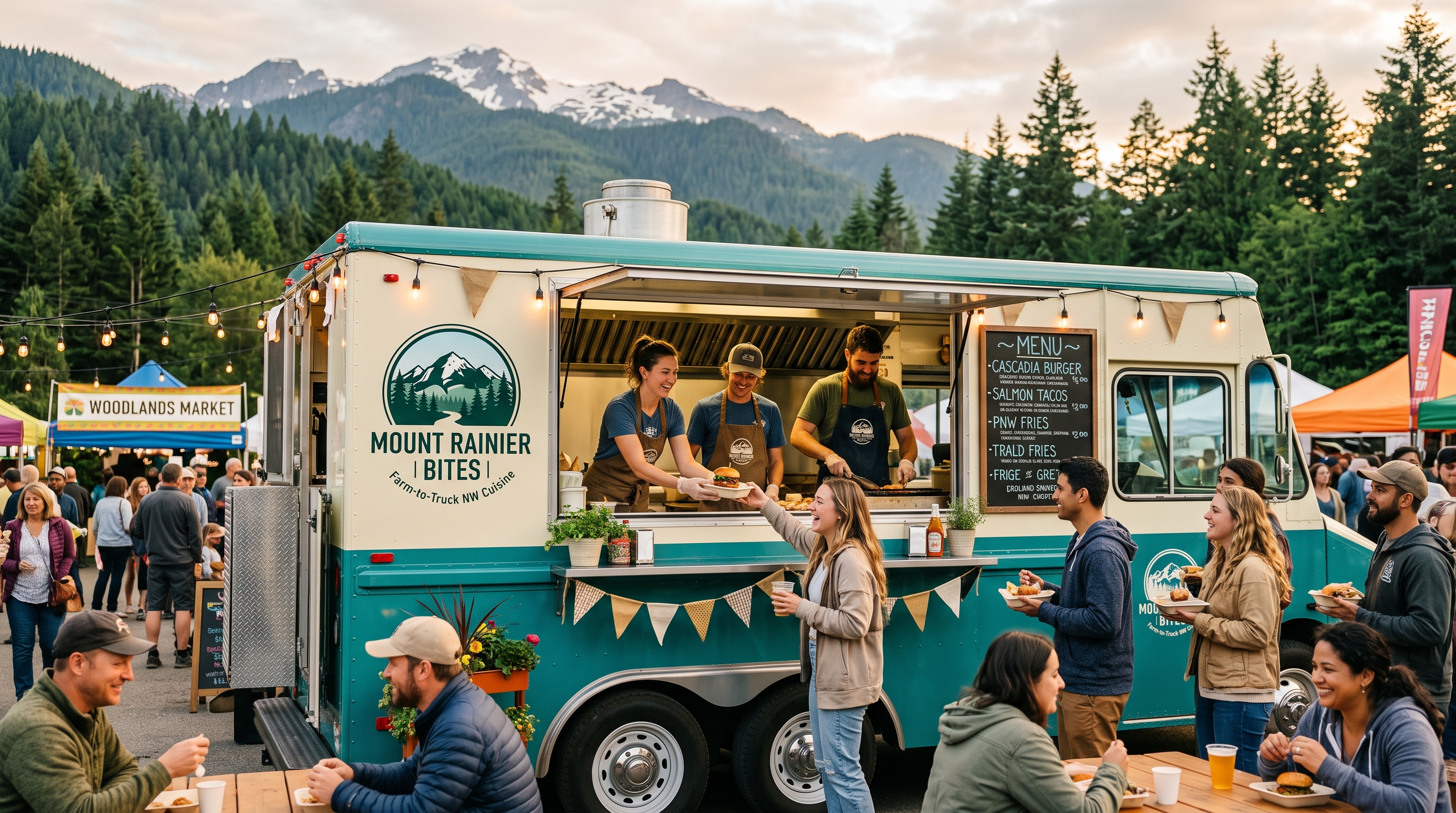 Regional food service kitchen — the kind of account a rep group services